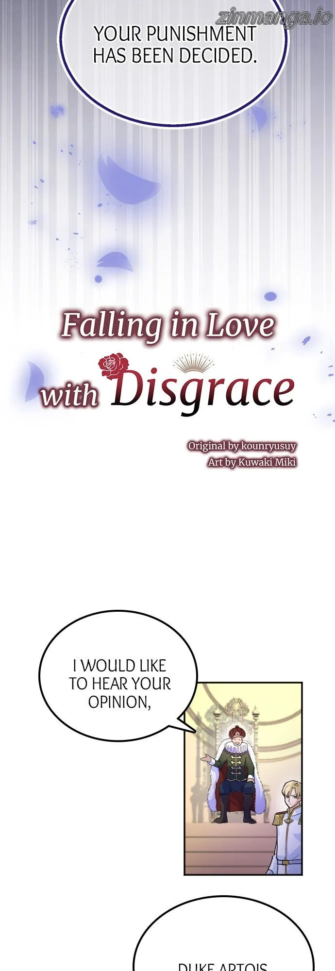 Falling In Love With Disgrace chapter 20