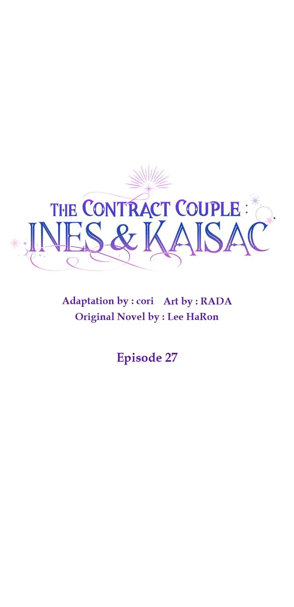The Contract Couple: Ines & Kaisac chapter 27