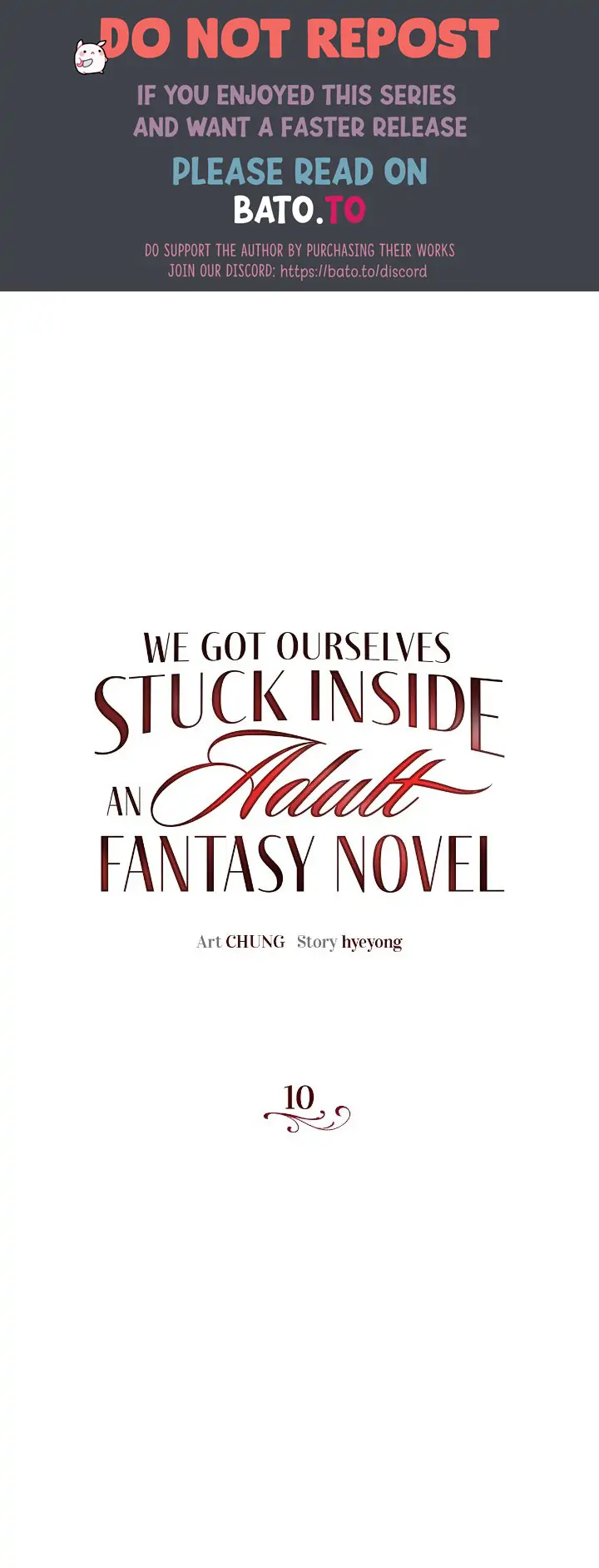 We Got Ourselves Stuck Inside an Adult Fantasy Novel chapter 10