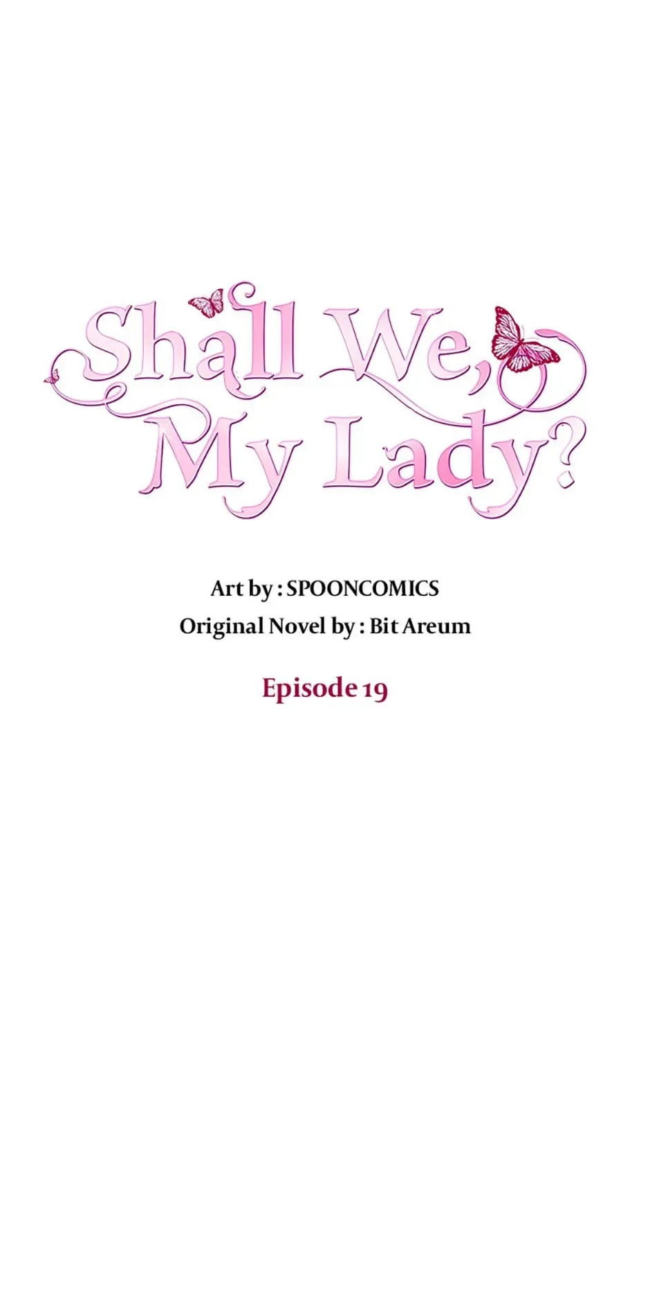 Shall We, My Lady? chapter 19