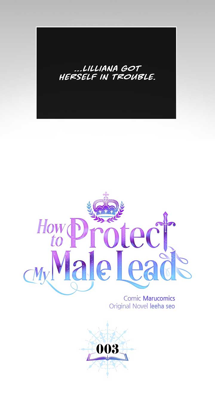 How to Protect My Male Lead chapter 3