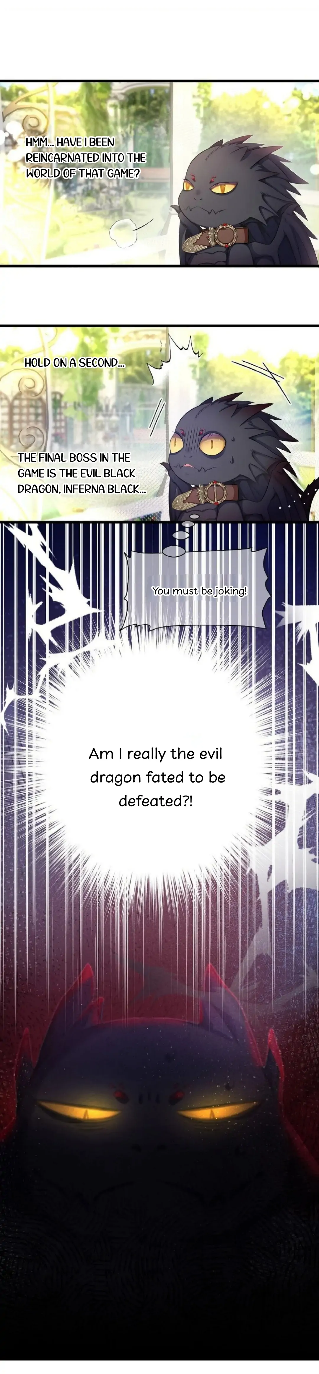 I Was Reborn as His Highness the Prince’s Little Evil Dragon chapter 2