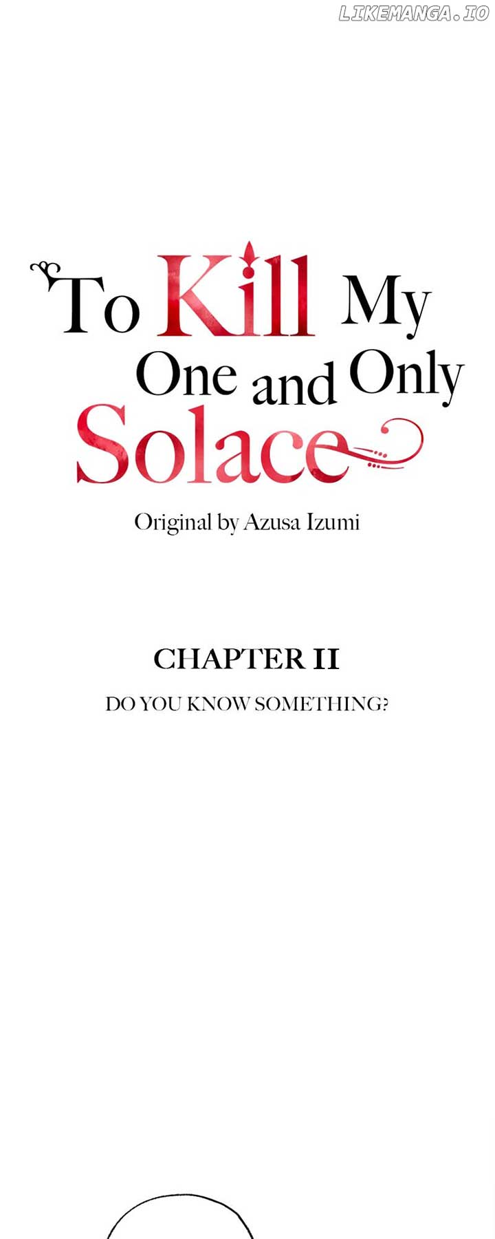 To Kill My One and Only Solace chapter 11