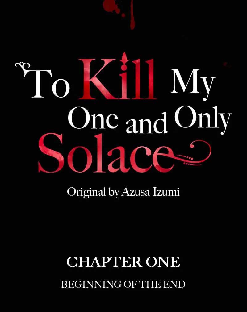 To Kill My One and Only Solace chapter 1